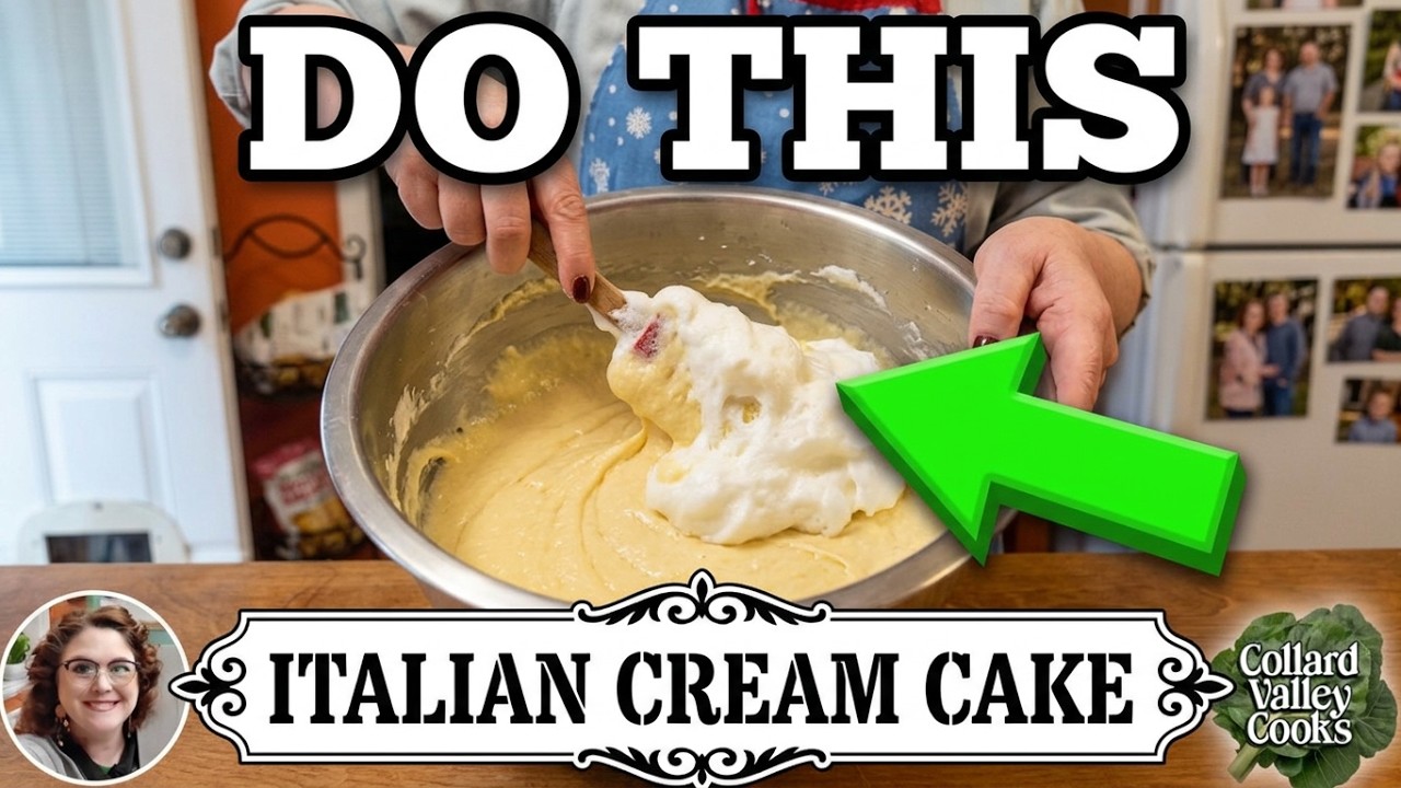How We Make Italian Cream Cake - Best Southern Cake Recipes