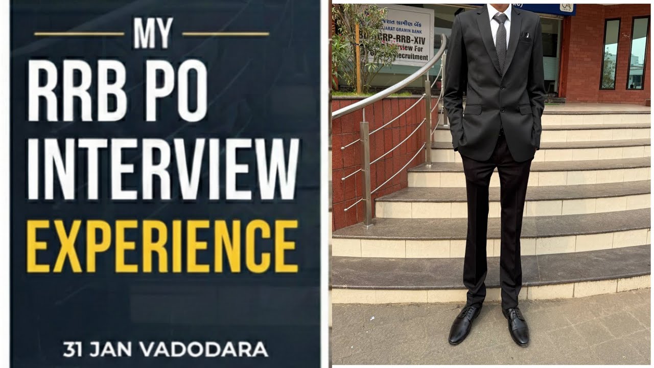 My RRB PO Interview Experience 🧿🤞✅| 31Jan Gujarat 🤒