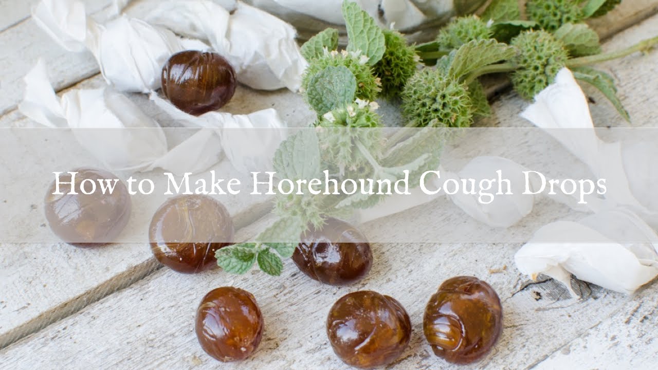 How to Make Horehound Cough Drops