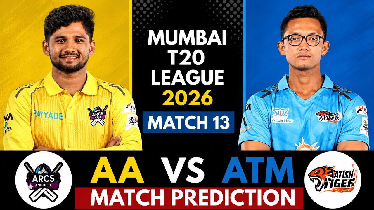 AA vs ATM Prediction Today 😱 | AA vs ATM Dream11 Prediction | Mumbai T20 League 2026 Match 13 | 