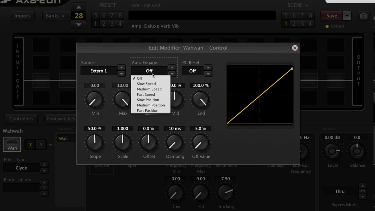 FAS AX8 - 5 minute Classic Rock Preset