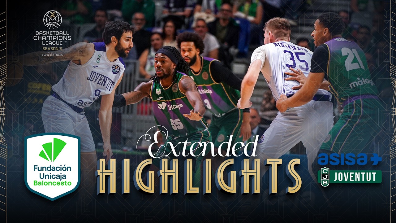 Unicaja v Asisa Joventut | Round of 16 | Full Game Highlights | #BasketballCL 2025-26