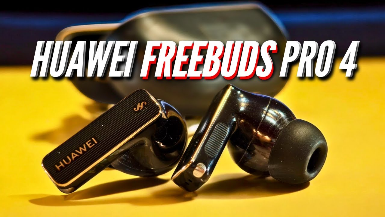 ТОП НАУШНИКИ 2025. HUAWEI FREEBUDS PRO 4. МОЩНЫЙ и ЧИСТЫ ЗВУК. ANC