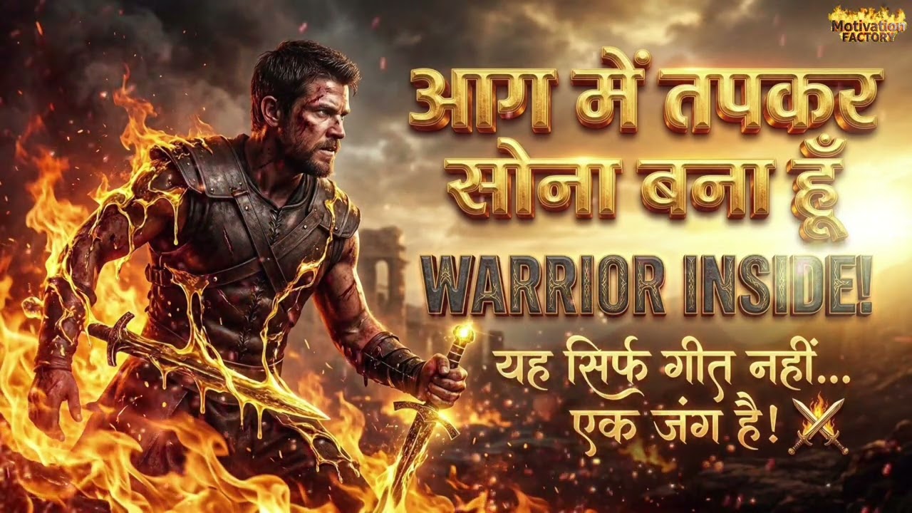 आग में तपकर सोना बना हूँ 🔥 | दर्द से जन्मी ताकत | Life Changing Powerful Motivational Song 2026
