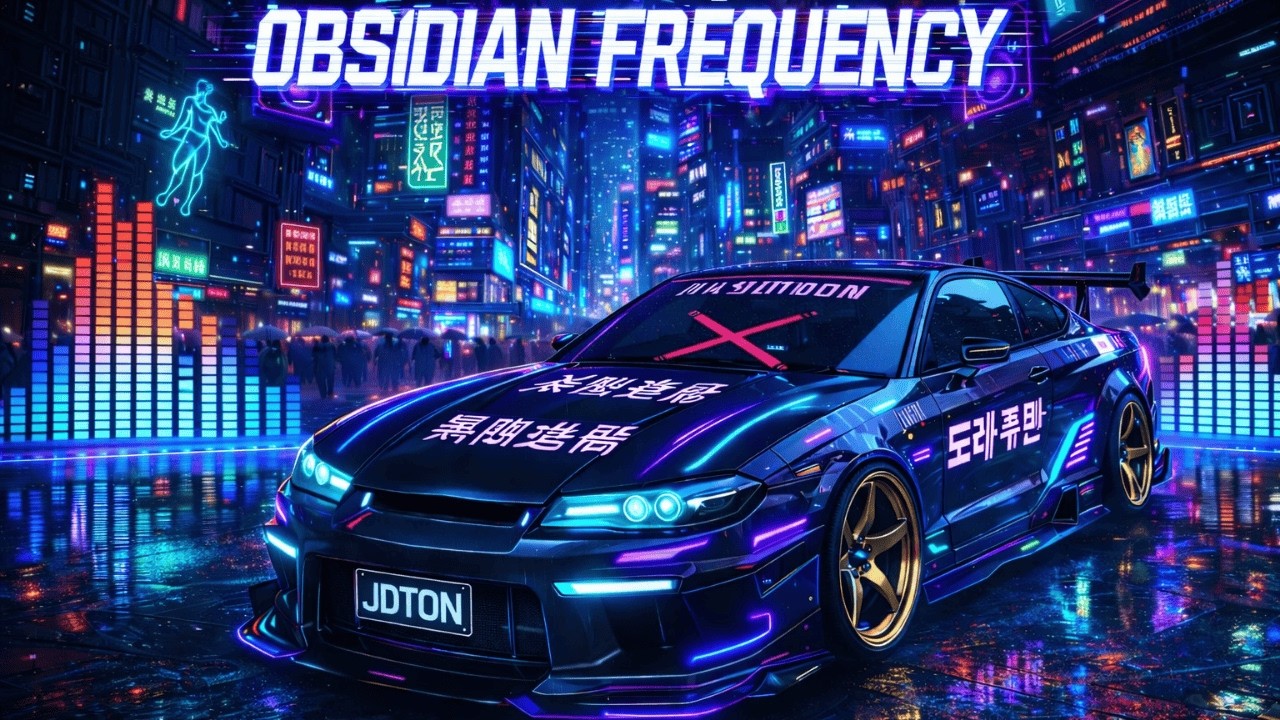 🎧 JDTON – OBSIDIAN FREQUENCY | Dark EDM Trap Beat ⚫🔊