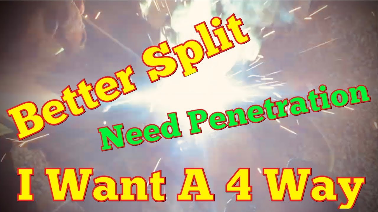 I Want A 4 Way!  Getting A Better Split!  Homemade Log Splitter Project Starts Now!