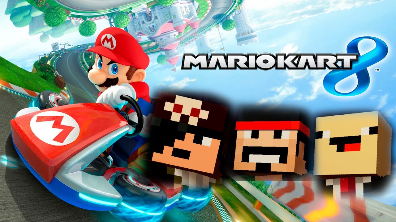 Mario Kart 8 com Feromonas e Remedy! [Facecam!]