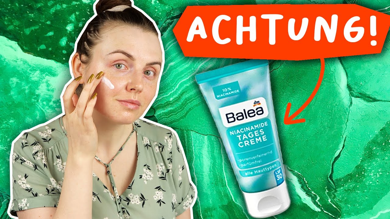 ACHTUNG 🛑 Das ist KEINE Sonnencreme! | Balea Niacinamide Tagescreme LSF 30