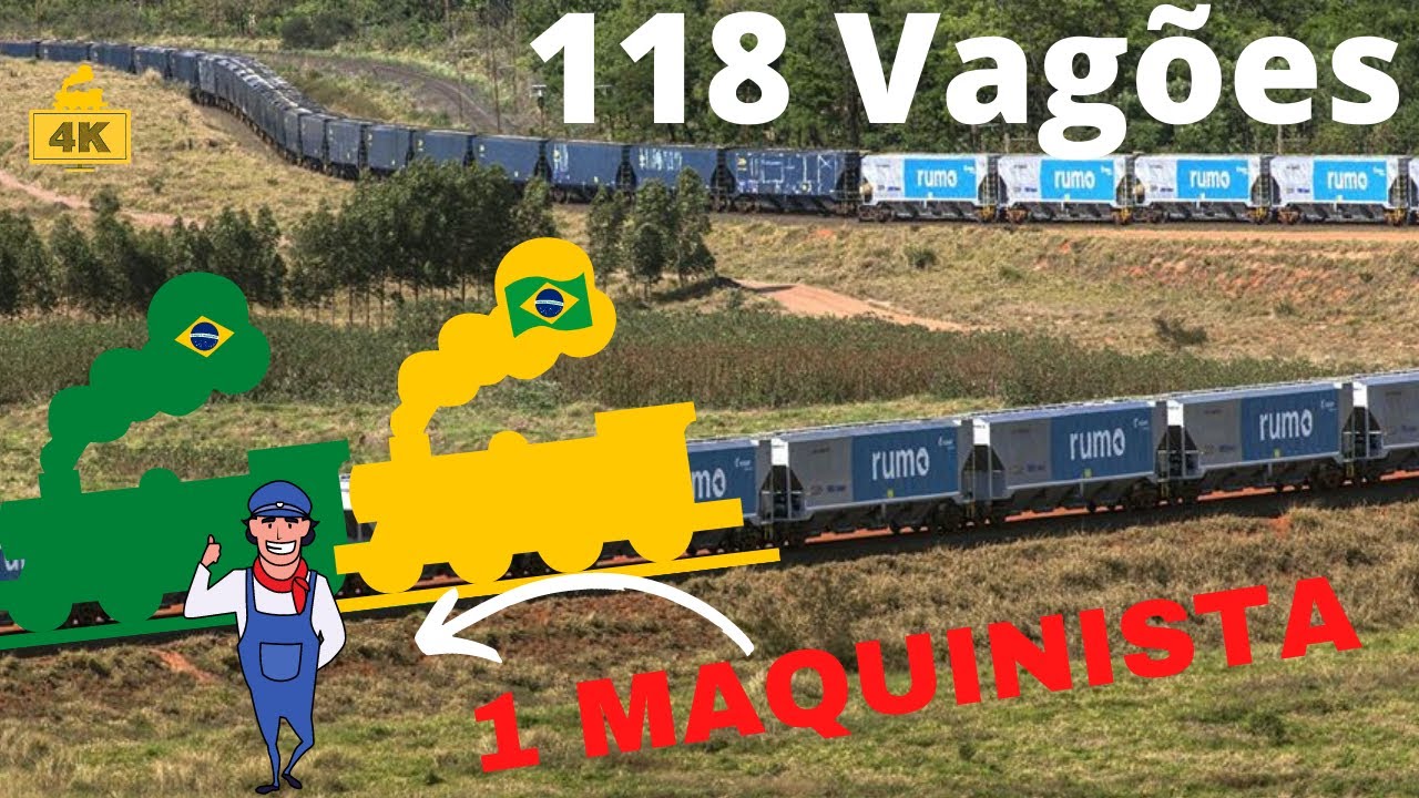 Maquinista Misterioso - Conduzindo Trem Gigante