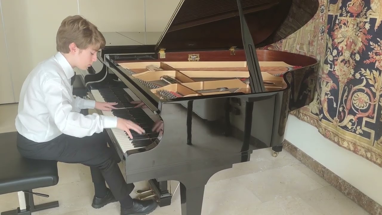 Pedro Ares Vyrstyuk.Fantasia.Dos notas bailando bajo la nieve. Two notes dancing under the snow.
