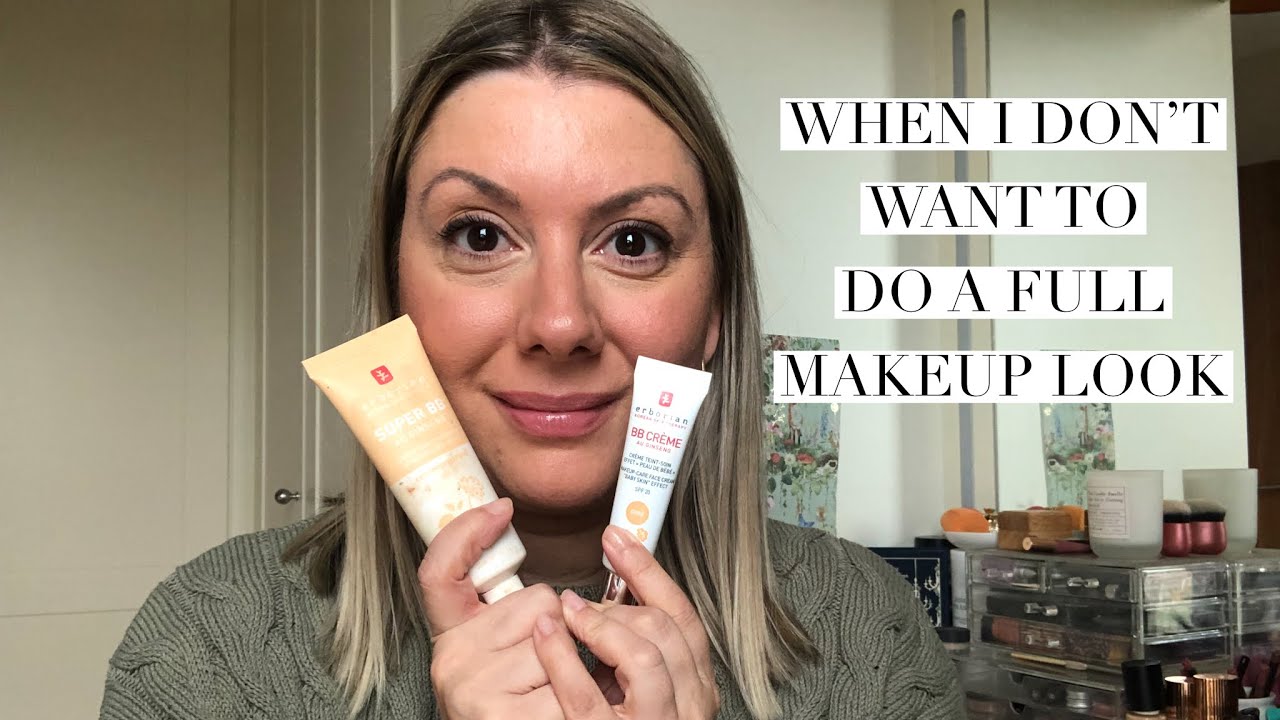 Erborian BB Minimal Makeup Look