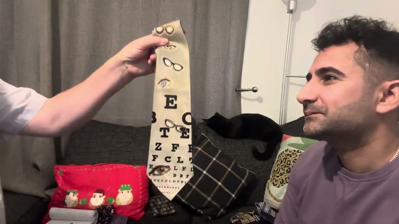 ASMR checking out a few ties with honest opinion from SRP