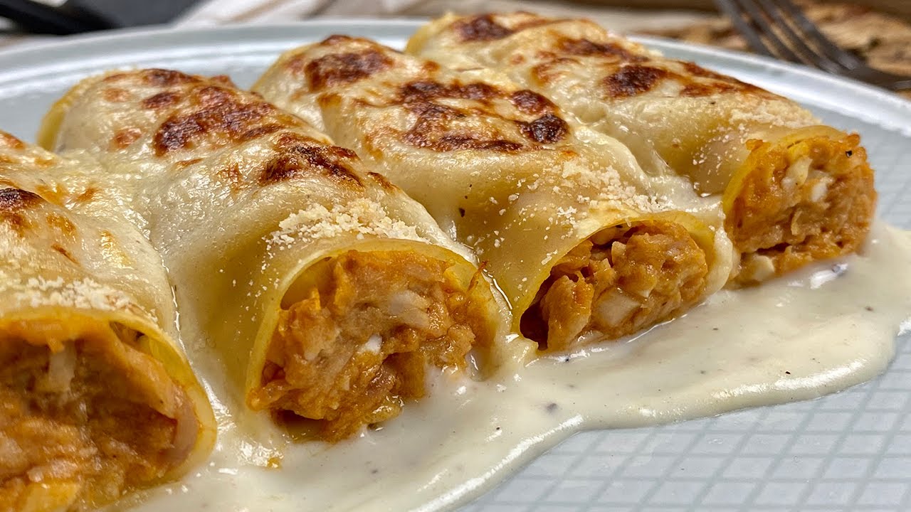 Canelones Rellenos de ATÚN