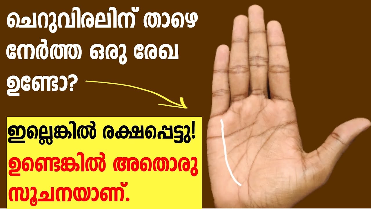 ഹസ്ത രേഖ ശാസ്ത്രം, ഹസ്തരേഖ ഫലം, ആരോഗ്യ രേഖ Hasta Rekha Sastram, Aarogya rekha malayalam