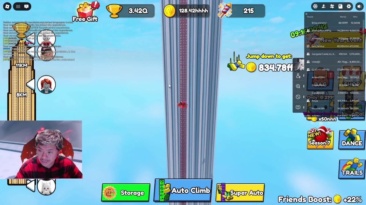 Roblox - Climb and Jump Tower - D9WINz