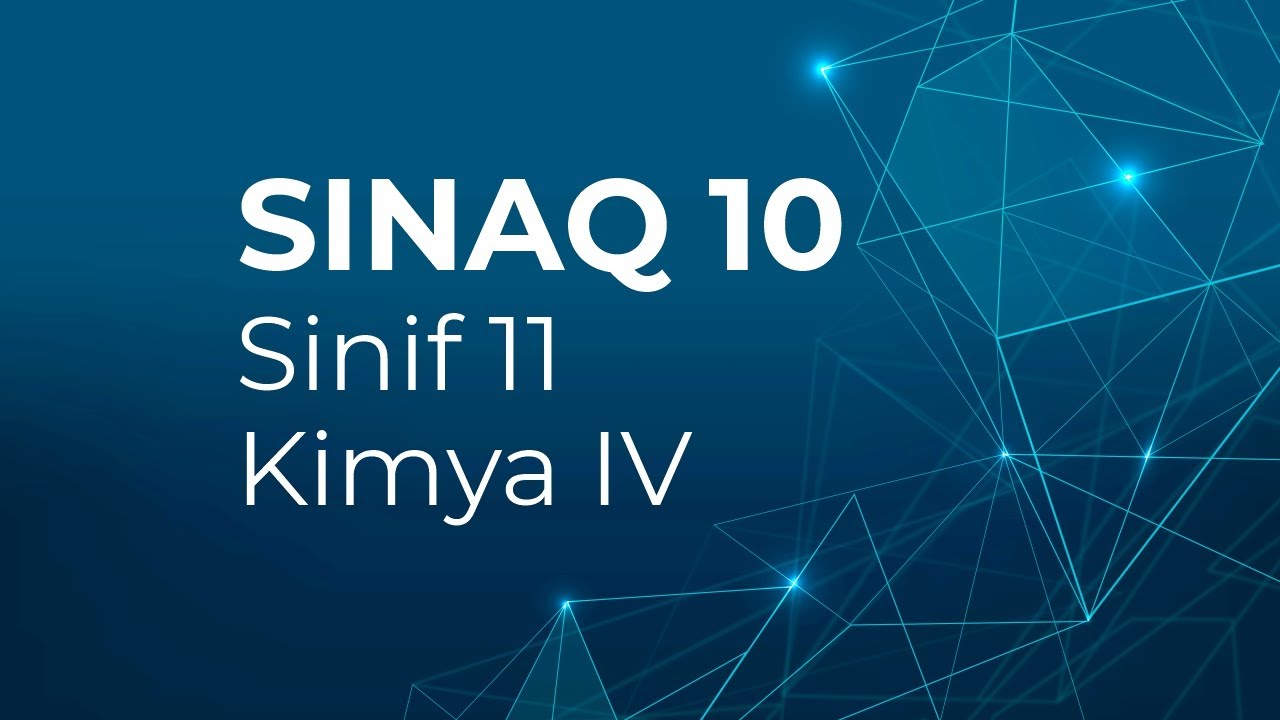 Kimya IV 11-ci sinif  Güvən Sınaq 10 Qrup fənləri üzrə