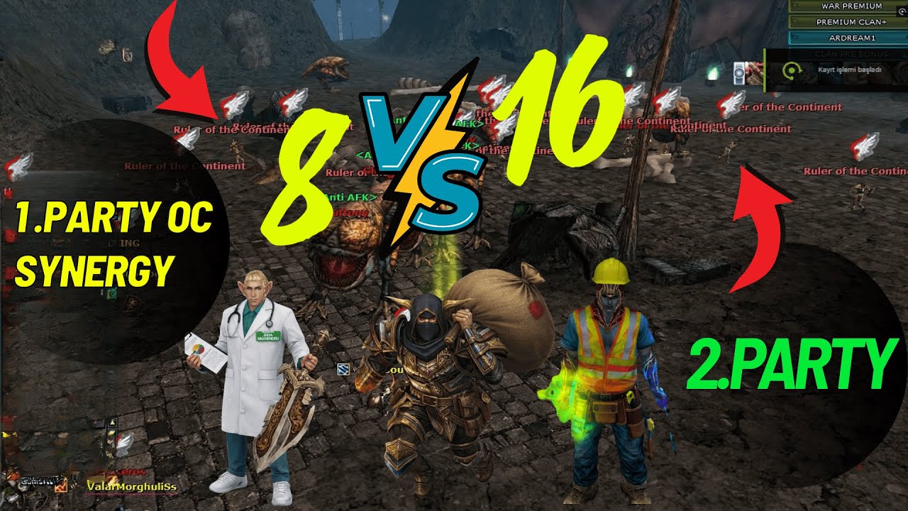 Westeros [8vs16] SYNERGY [W8] @BF #ArdreamWorld #Deathko #HomekoWorld #Ocko #Realko #GmrGame #Turkko