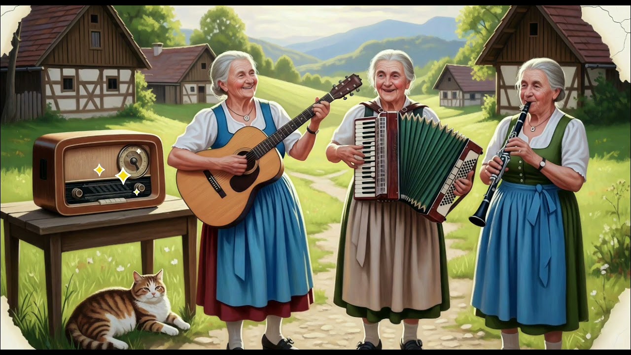 Joyful German Country Folk – Timeless Bavarian Countryside Melodies 🎶✨