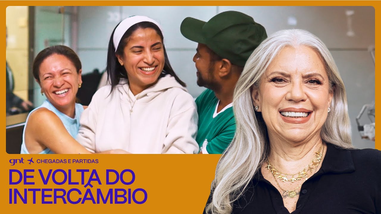 Família se emociona com a volta da filha após 2 ANOS nos EUA! 😭 | Chegadas e Partidas | GNT