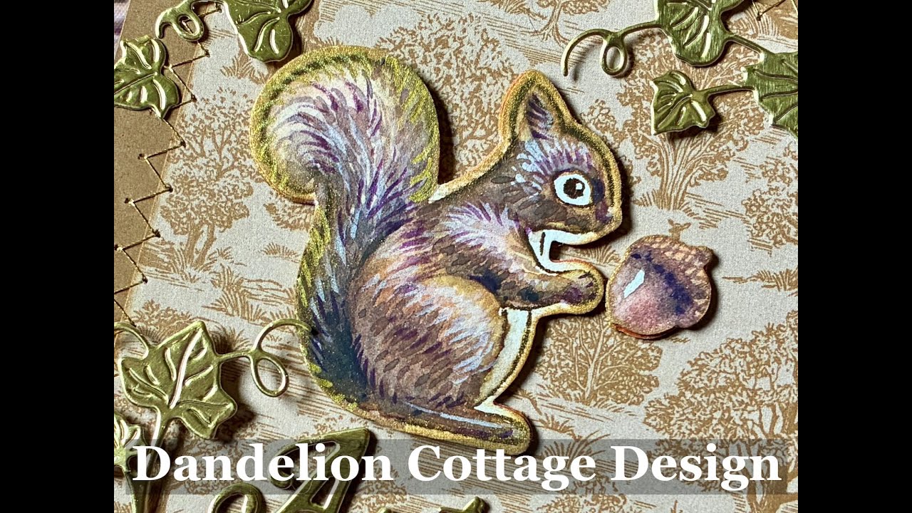 How To Paint Fluffy Squirrel