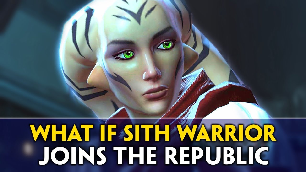 What if The Sith Warrior [Empire Character] Joins the Republic in SWTOR, Jedi Under Siege