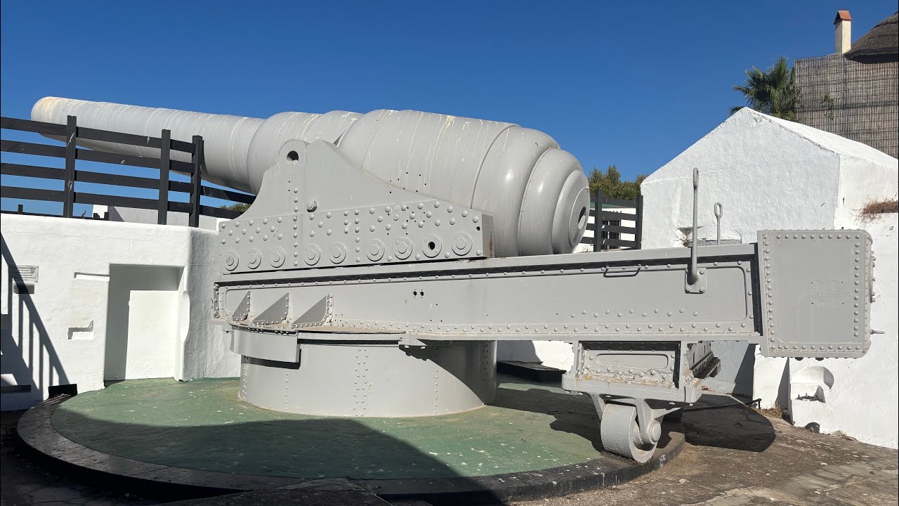 100 Ton Gun, Napier of Magdala Battery, Gibraltar 🇬🇮🇬🇧