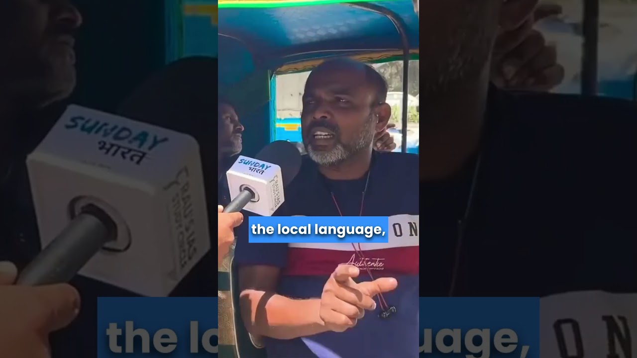 Why these Kannadigas wont speak Hindi