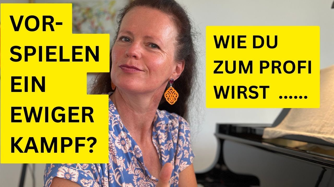 Vorspielen - ein ewiger Kampf? Wie Du zum Piano-Vorspiel-Profi wirst. Was Du unbedingt tun solltest