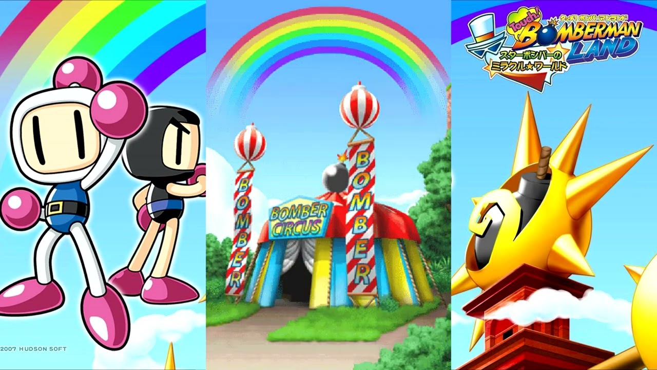 Bomberman Land Touch! 2 (DS) - All Bosses and Both Endings