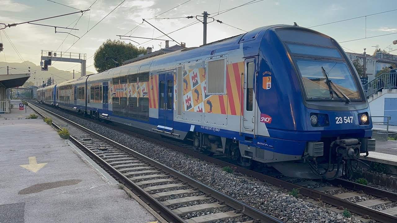 Journée spot à aubagne avec pas mal de circulation fret tgv ter etc