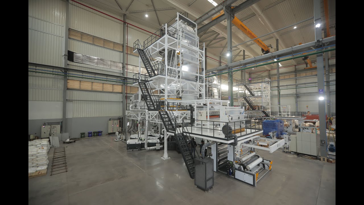 β flex Five Layer Polyolefin Dedicated Line POD Shubham Extrusion -India