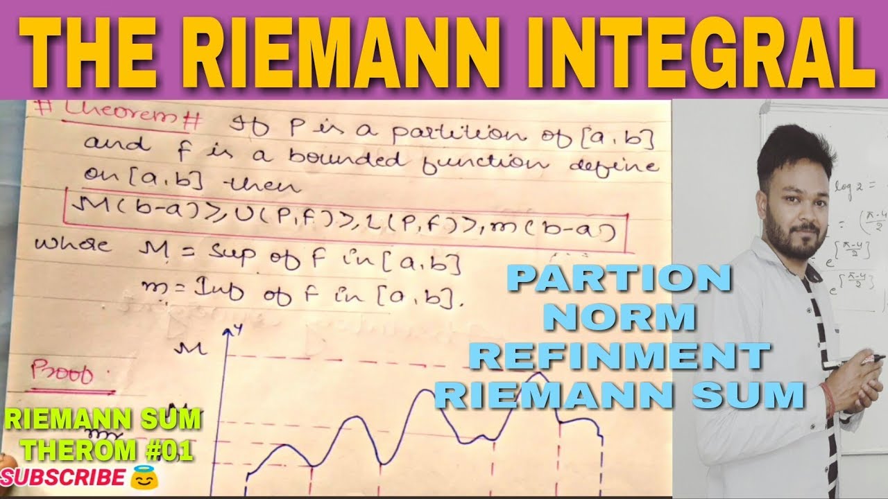 RIEMANN INTEGRAL IN HINDI || RIEMANN INTREGRAL REAL ANALYSIS