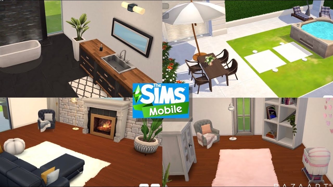 Sims Mobile • Family Home Build