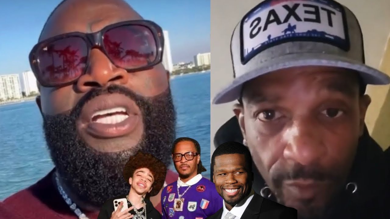 Charleston White Sides With 50 Cent 👀 Rick Ross Reacts to T.I.&rsquo;s Son King Wearing 50 Cent Shirt