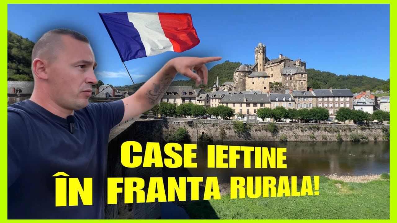 Satul din Franta de POVESTE cu CASE ABANDONATE si apartamente la 70 000 €