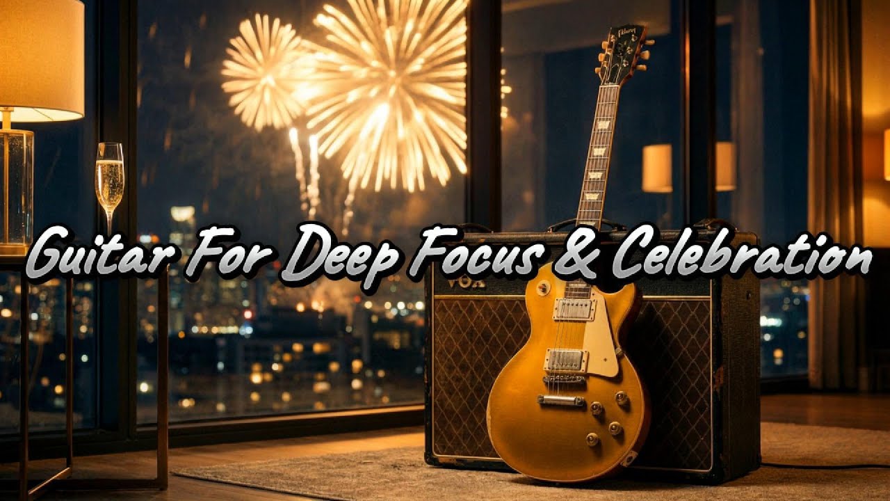 Joyful Beginnings: Premium Instrumental Guitar for Deep Focus & Celebration