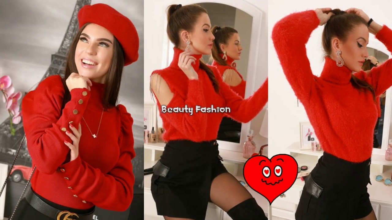 MODA 2020 SUETER HERMOSOS DE MODA TENDENCIAS 2020 FASHION SWEATER MODA FEMININA
