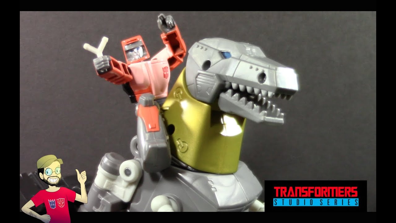 AUVELIER REVIEW TRANSFORMERS STUDIO SERIES 86-06 GRIMLOCK (CON AUTOBOT WHEELIE) EN ESPAÑOL