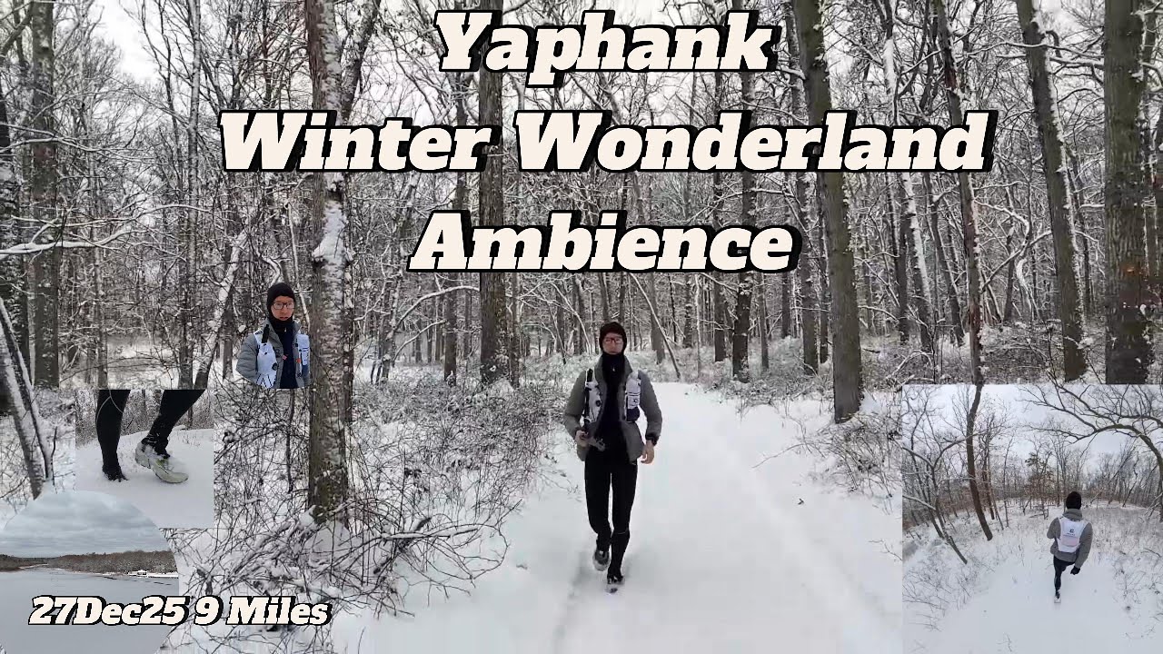 Yaphank Trail Running | Winter Wonderland | Long Island | Snow Running