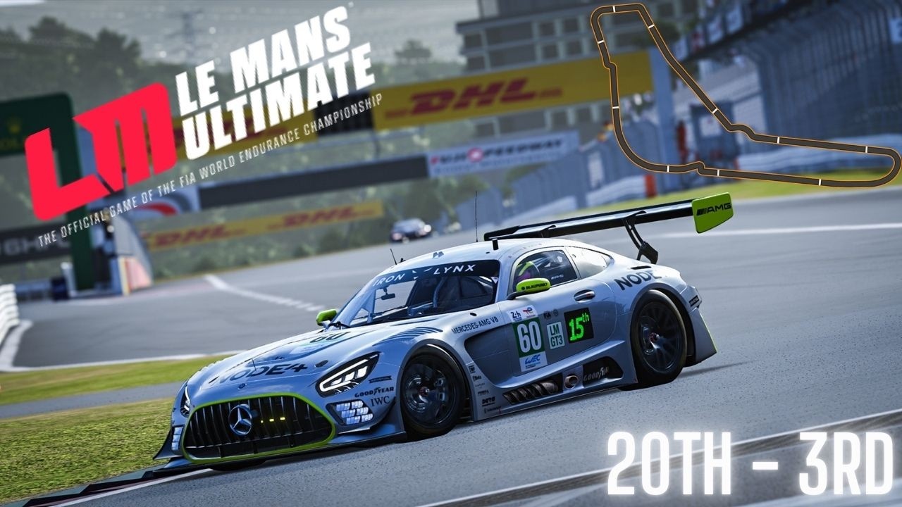 lmu ulitmate amg  - gt3  - monza -   20th to 3rd