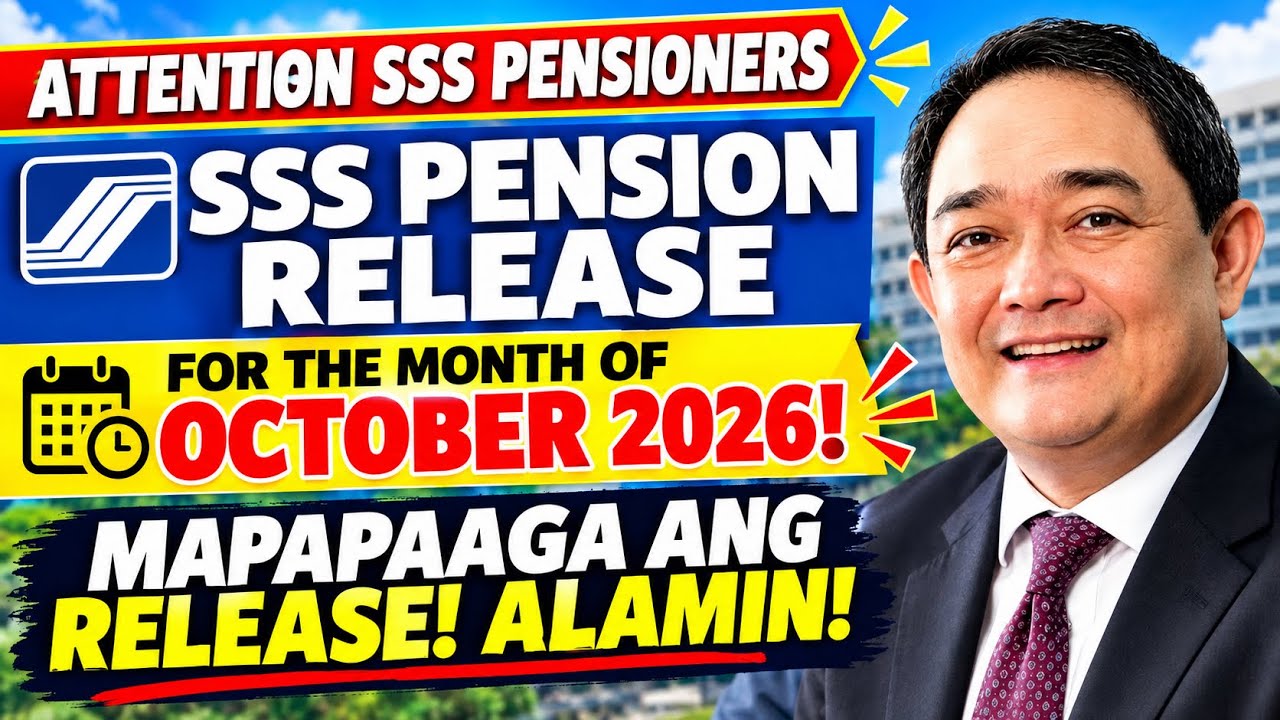 ✅SSS PENSION RELEASE FOR THE MONTH OF OCTOBER 2026! MAY PENSION INCREASE BA? ALAMIN!