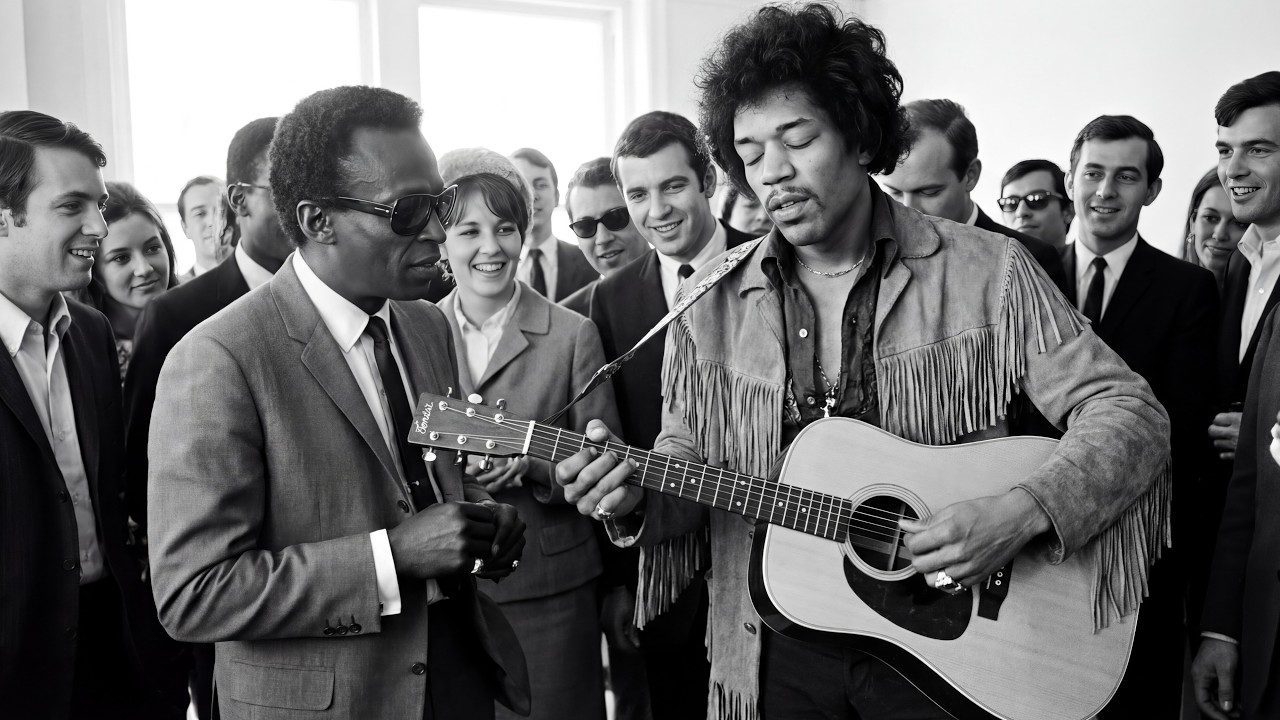 Jazz Legend Miles Davis HUMILIATED Jimi Hendrix - What Happened Next SHOCKED Everyone