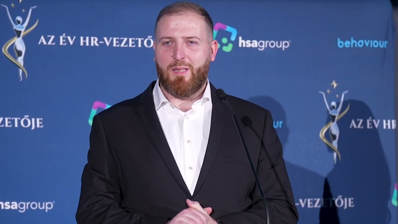 “AZ ÉV HR-VEZETŐJE 2025” DÍJÁTADÓ - HSA GROUP