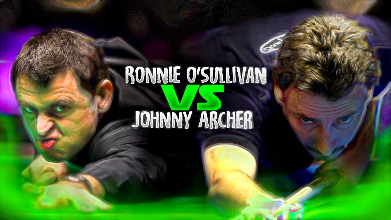 RONNIE O'SULLIVAN vs JOHNNY ARCHER - 8 Ball Billiards (Pool)