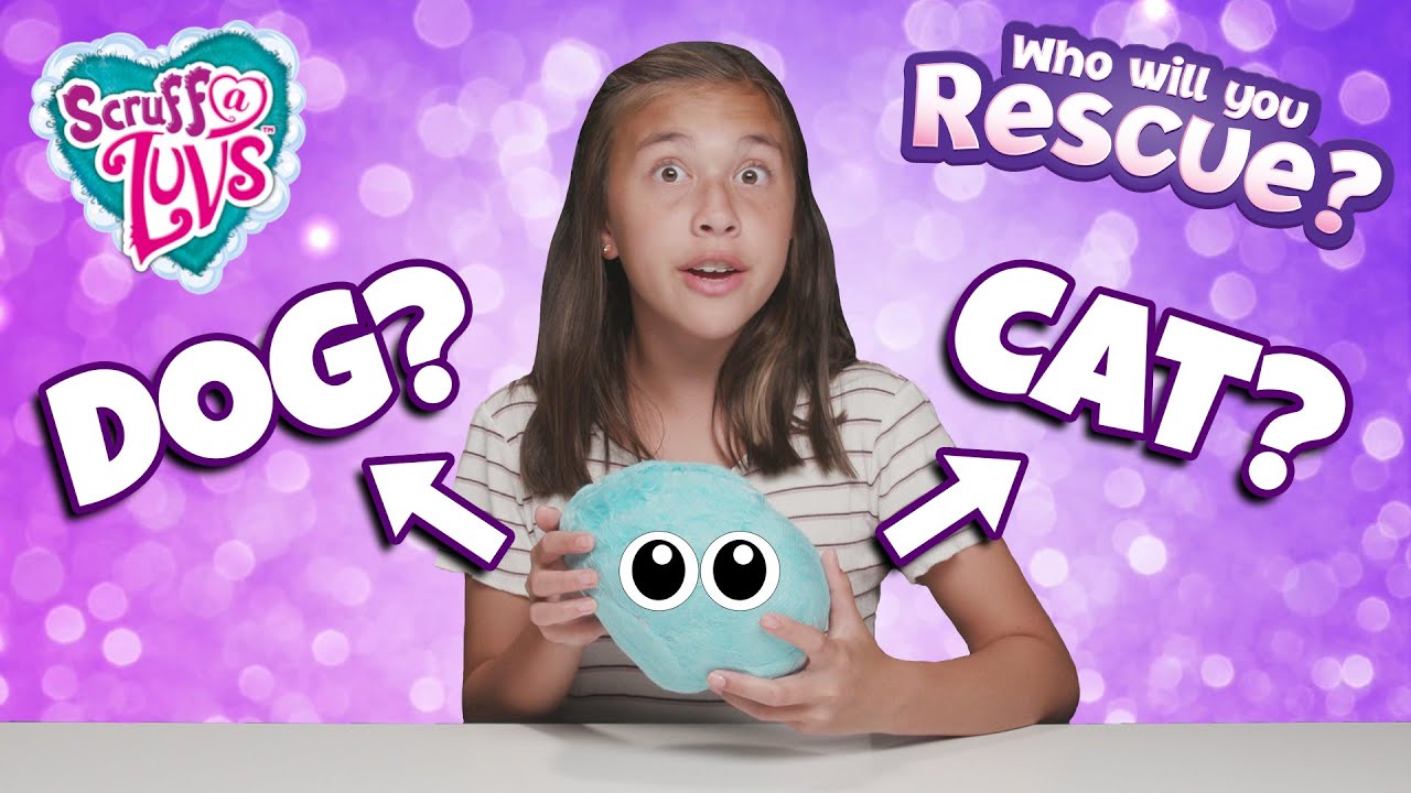 MY MOM SURPRISED ME WITH A NEW PET?! Scruff-A-Luvs Real Rescue!