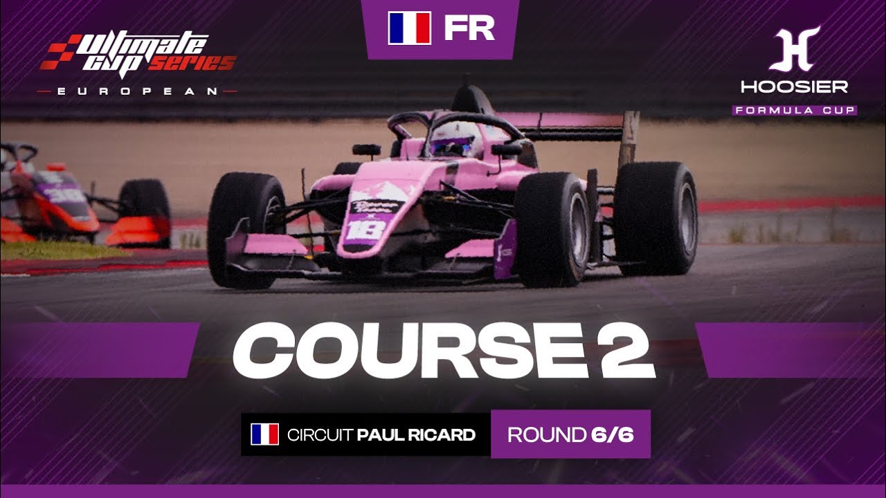 EN DIRECT | HOOSIER FORMULA CUP - R6 PAUL RICARD | COURSE 2