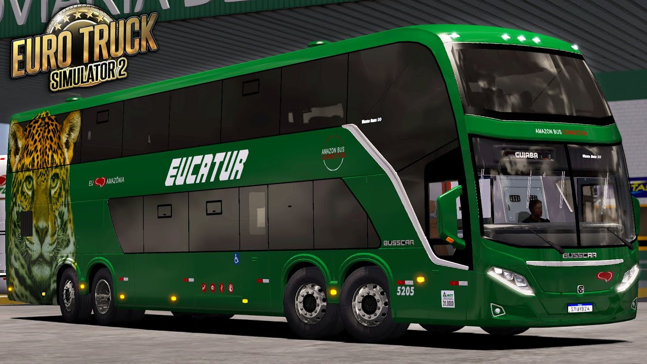ETS 2 | Eucatur | Porto Velho / Cuiabá | Vissta Buss DD