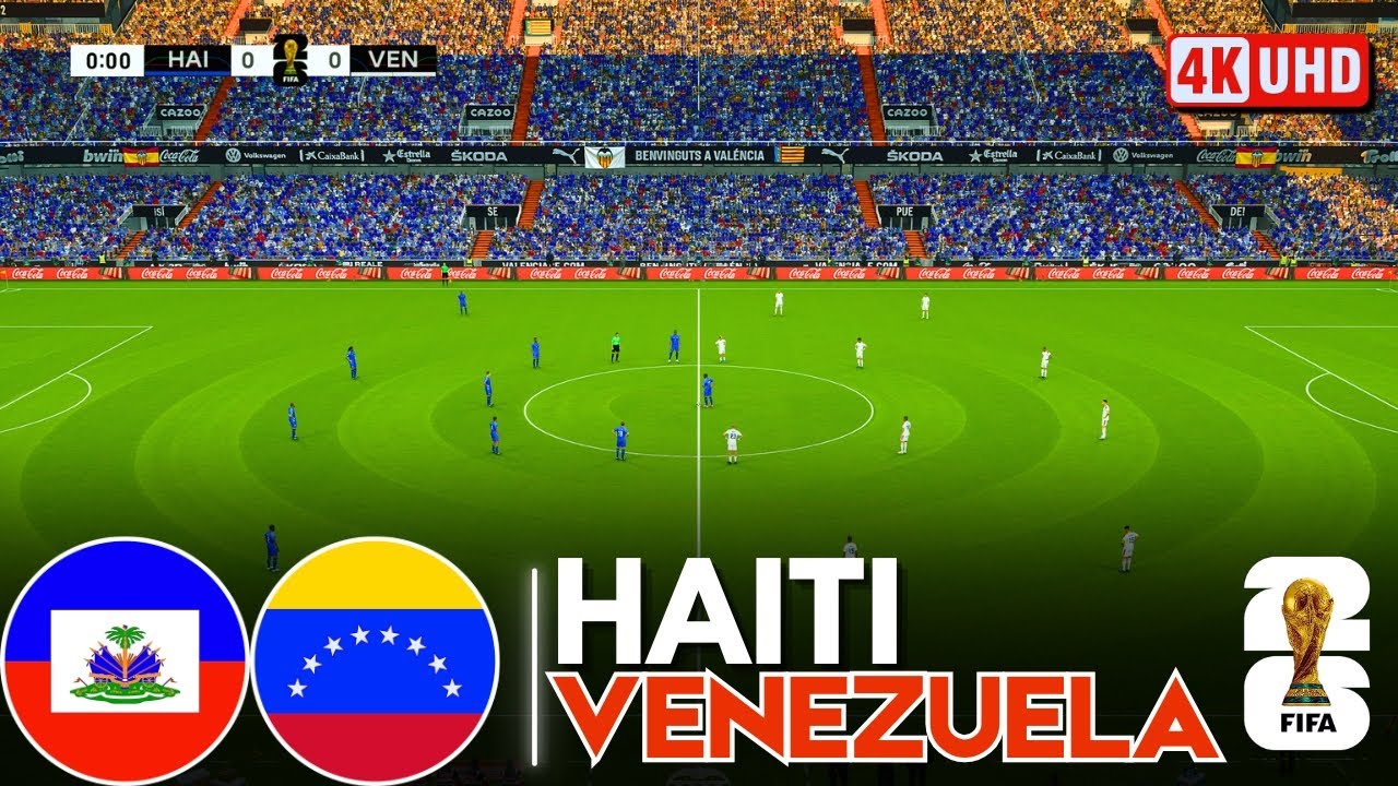 🔴Haiti vs Venezuela | FIFA World Cup 2026 Group Stage Match | PES 2021 Gameplay 