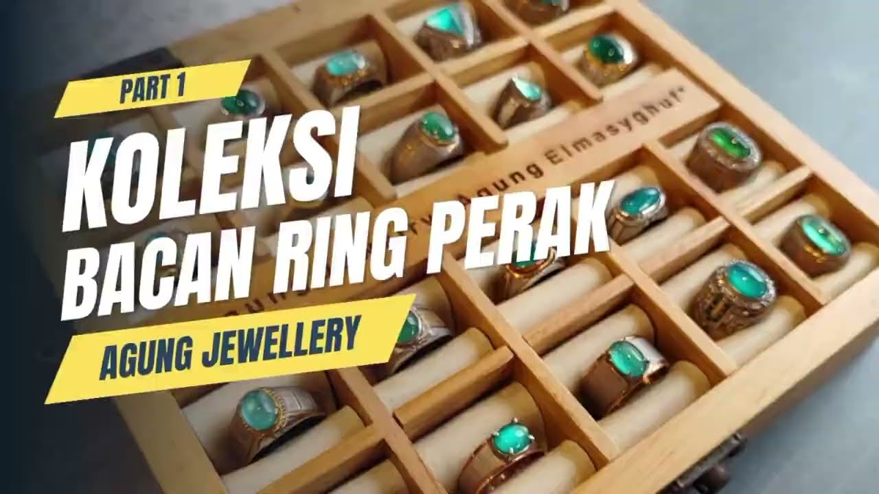 Part 1 Koleksi Bacan Ring Perak 