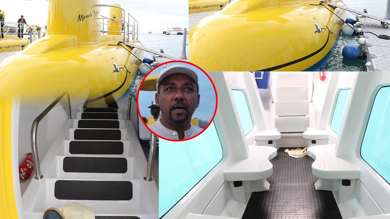 SUBMARINE MBILI ZA KITALII ZAZINDULIWA ZNZ FORODHANI ,WAZIRI WA UTALII ASEMA HAYA